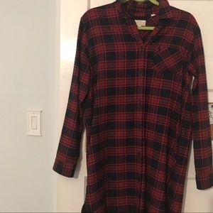 Flannel Dress
